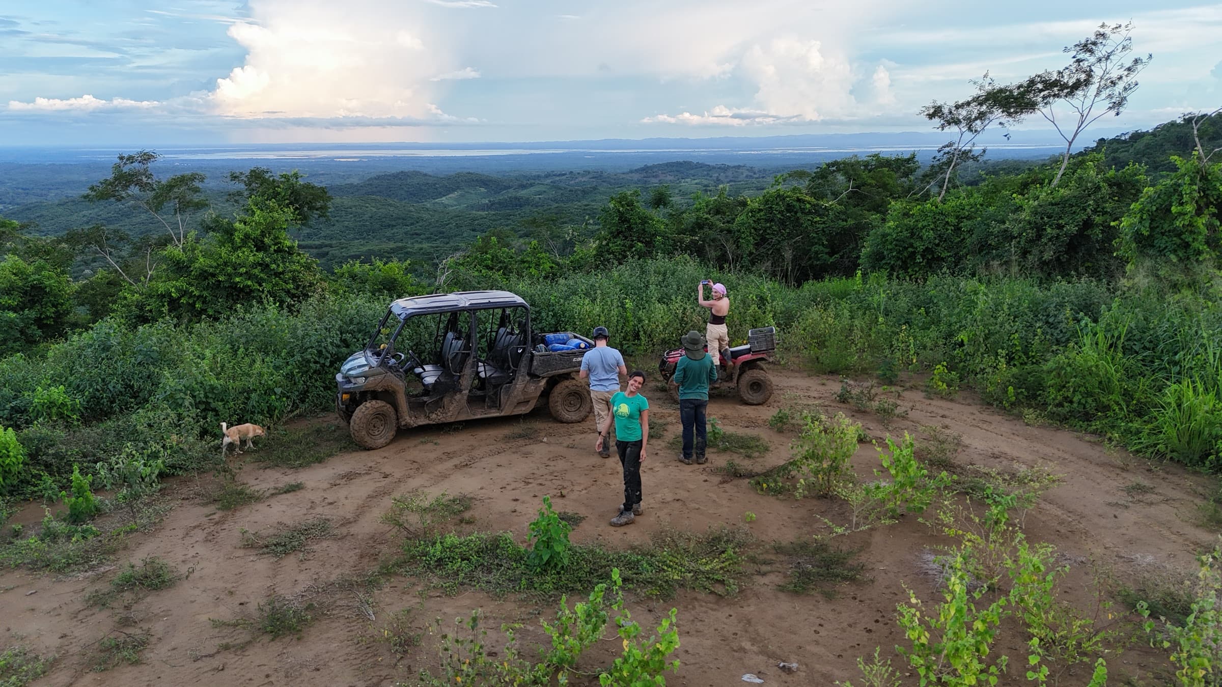 UTV safari along the reserve trails