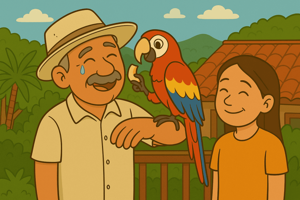 Mi papá no es una guacamaya